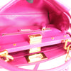 Secondhand Fendi Peekaboo Mini Leather 2Way Handbag in Pink 8BN244