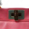 Fendi Peekaboo Mini Leather 2Way Handbag in Pink Secondhand