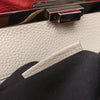 Fendi Peekaboo Large Selleria Leather 2Way Handbag in Red 8BN210 Secondhand