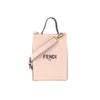 Fendi Shopping bag M Leather 2Way Handbag in Pink 8BH382 Secondhand