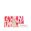 Secondhand Dior Printed Canvas Buckle Strap Flap Wallet
