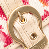 Secondhand Dior Printed Canvas Buckle Strap Flap Wallet