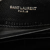 Saint Laurent Bicolor Grain De Poudre Cassandre Envelope Chain Wallet Secondhand