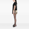 Burberry House Check Canvas and Leather Bridle Whipstitch Satchel Secondhand