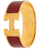 Hermès Wide Enamel Clic Clac H Bracelet GM Secondhand