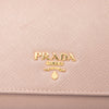Prada Saffiano Lux Wallet on Chain Secondhand