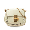 Chloé Small Perforated Leather Drew Crossbody Secondhand