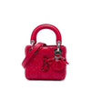 Dior Mini Lambskin Cannage 8 Crystal Lady Dior Secondhand