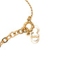 Dior Gold Plated CD Logo Pendant Necklace Secondhand