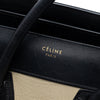 Celine Mini Tricolor Leather Luggage Tote Secondhand
