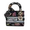 Secondhand Dior Mini Embroidered Canvas Mille Fleurs Lady D Lite