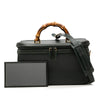 Gucci Calfskin Bamboo Vanity Bag Secondhand