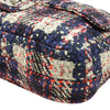 Chanel CC Tweed Print Nylon Single Flap Secondhand