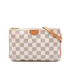 Louis Vuitton Damier Azur Double Zip Pochette Secondhand