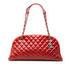 Chanel Large Glazed Calfskin Mademoiselle Bowling Bag Secondhand