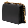 Valentino Small Shiny Calfskin VLogo Vain Crossbody Secondhand