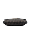 Secondhand Fendi Large Zucca Canvas Mia Flap Shoulder Bag