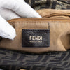 Secondhand Fendi Large Zucca Canvas Mia Flap Shoulder Bag
