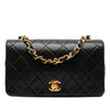 Chanel CC Quilted Lambskin Turnlock Full Single Flap Secondhand