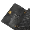 Chanel CC Quilted Lambskin Turnlock Full Single Flap Secondhand