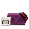 Gucci Mini Leather Horsebit 1955 Web Crossbody Secondhand
