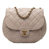 Chanel Medium Aged Calfskin Bubble CC Flap Secondhand