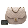Chanel Medium Aged Calfskin Bubble CC Flap Secondhand