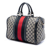 Gucci Medium GG Canvas Web Joy Boston Bag Secondhand