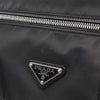 Prada Tessuto Zip Double Buckle Messenger Bag Secondhand