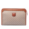 Celine Macadam Coated Canvas Clutch Secondhand