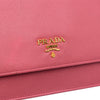 Secondhand Prada Saffiano Wallet on Strap