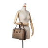 Burberry Vintage Check Canvas Handbag Secondhand