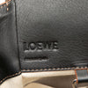 LOEWE Small Leather and Canvas Hammock Bag Secondhand