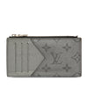 Louis Vuitton Monogram Eclipse Reverse Taigarama Coin Card Holder Secondhand