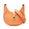 Bvlgari Small Leather Serpenti Ellipse Satchel Secondhand