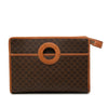 Celine Macadam Coated Canvas Clutch Secondhand