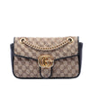 Gucci Medium GG Marmont Matelasse Diagonal GG Canvas Shoulder Bag Secondhand