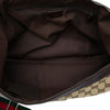 Gucci GG Canvas Web Half Moon Crossbody Secondhand