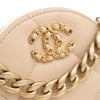 Chanel Calfskin 19 Round Clutch with Chain Secondhand