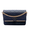 Chanel CC Stitched Caviar and Suede Lady Coco Flap Secondhand