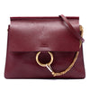 Chloé Medium Leather Faye Shoulder Bag Secondhand