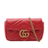 Gucci Mini GG Marmont Matelasse Leather Flap Crossbody Secondhand