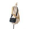 Secondhand Prada Saffiano Trimmed Double Buckle Messenger Bag