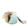 Secondhand Fendi Tricolor Fur Monster Bug Key Chain and Bag Charm