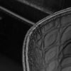 Saint Laurent Small Croc Embossed Leather Monogram Kate Tassel Crossbody Secondhand