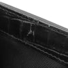 Saint Laurent Small Croc Embossed Leather Monogram Kate Tassel Crossbody Secondhand