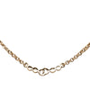 Dior Gold Plated CD Logo Strass Pendant Necklace Secondhand