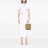 Bottega Veneta Small Raw Paper Calfskin Tote Secondhand