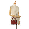 Secondhand Dior Mini Embossed Calfskin Cannage Studded Lady Dior
