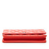 Chanel CC Patent Wallet on Chain Secondhand